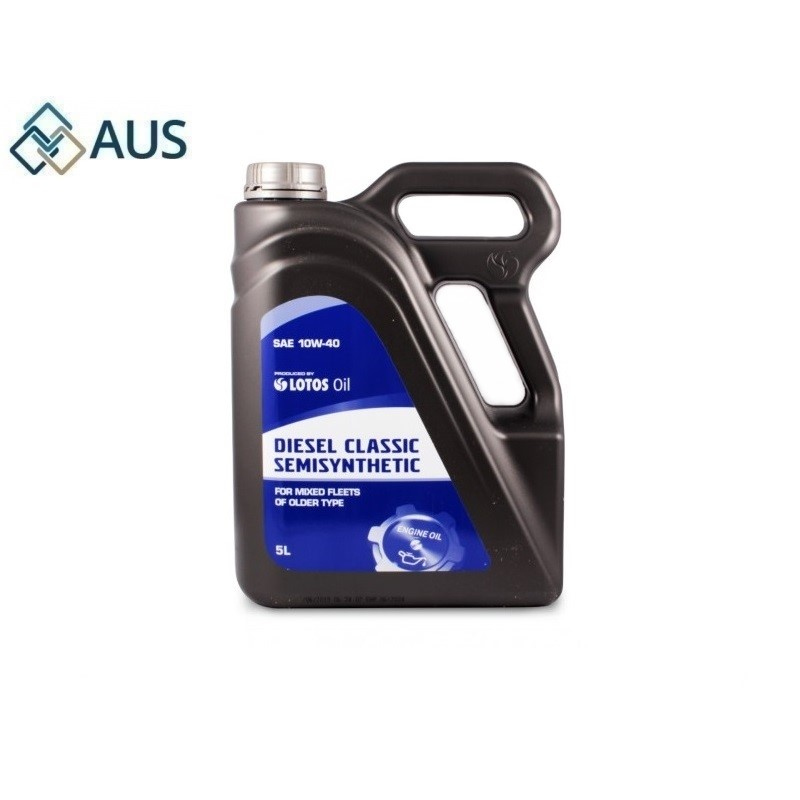 Моторное Масло Полусинтетическое (Lotos Diesel Classic Semisyntetic CE/SF 10W40) 5л