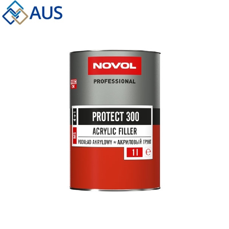 Акриловый грунт белый (Protect 300 MS NOVOL) 1л