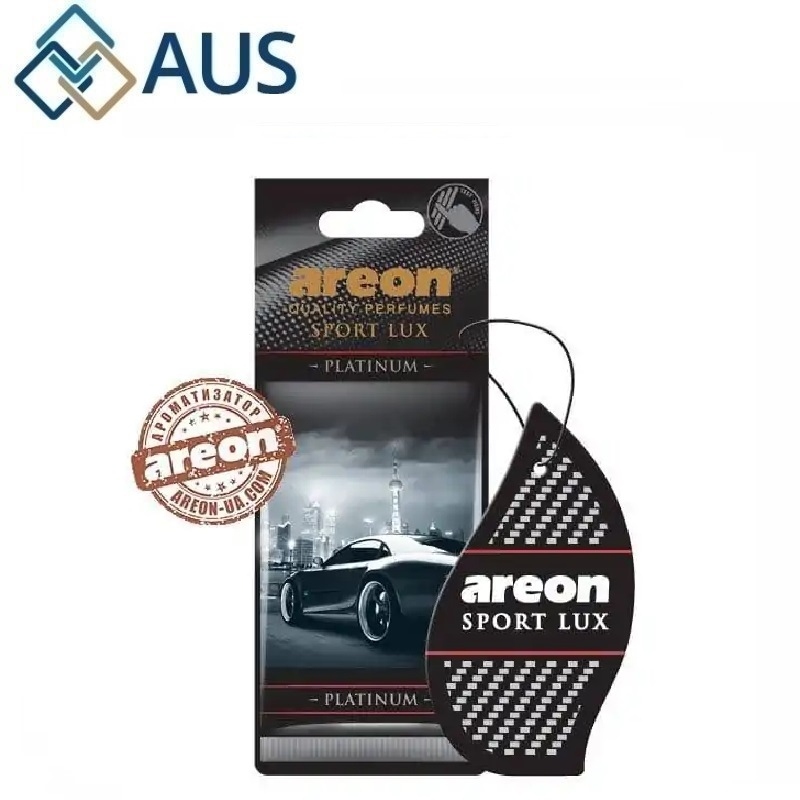 Ароматизатор воздуха (картон), Areon Sport Lux Platinum, SL03-07607 
