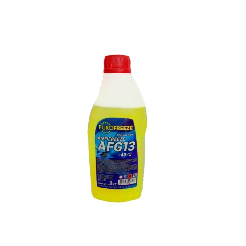 Антифриз Жёлтый (Eurofreeze AFG 13), 1кг
