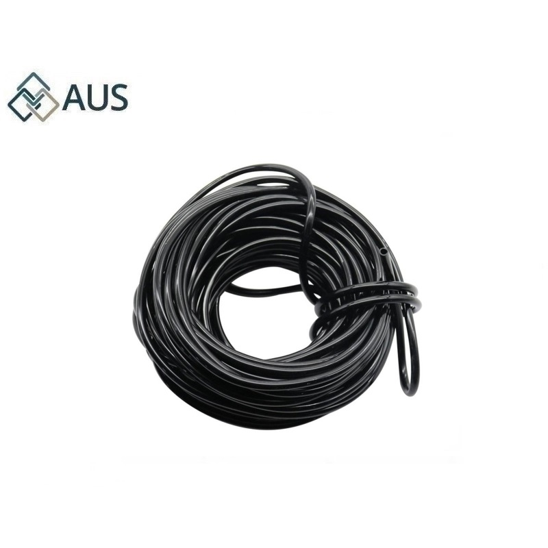 Шланг чёрный ПВХ D=4мм мягкий PVC, TD4