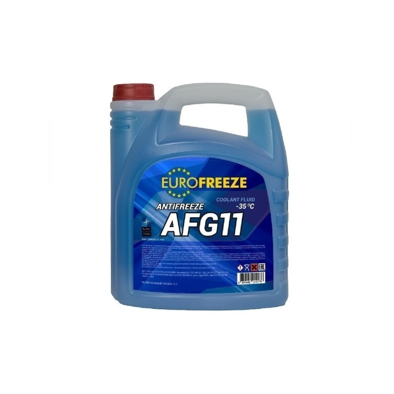 Антифриз Синий (Eurofreeze AFG 11), 5кг