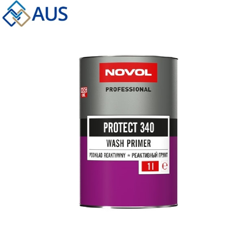 Грунт реактивный (кислотный) двухкомпонентный (NOVOL PROTECT 340), 1л