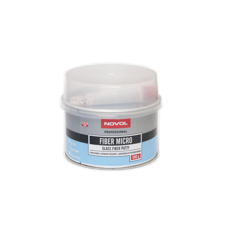Шпатлевка Со Стекловолокном (Glass Fiber Putty NOVOL) 0,5кг