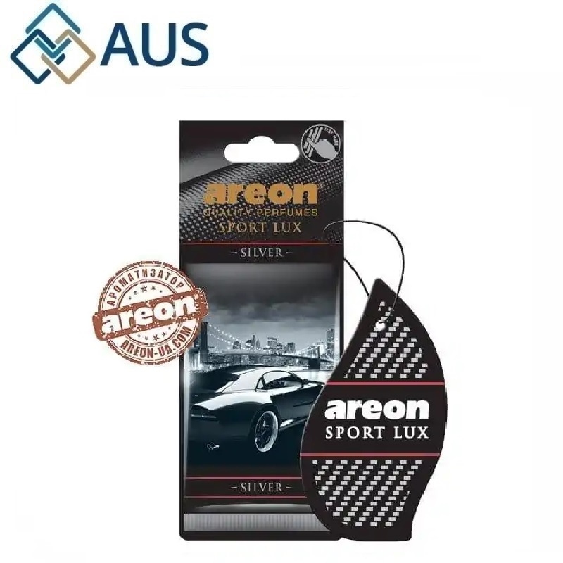 Ароматизатор Воздуха (Картон), Areon Sport Lux Silver, SL02-07607