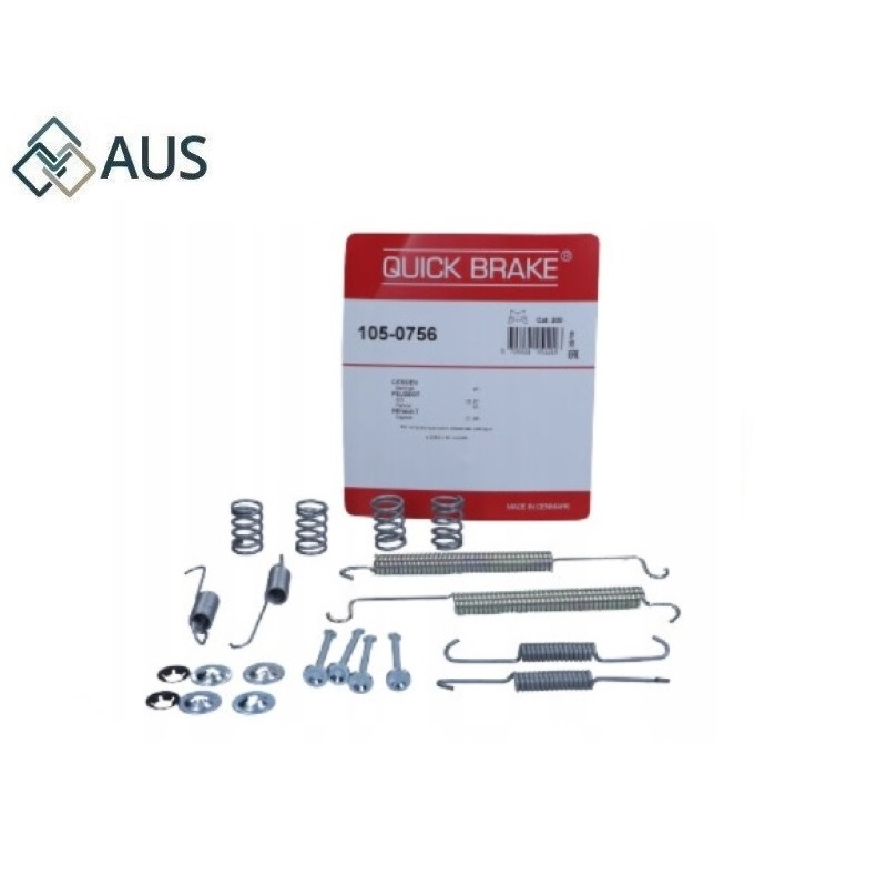 Ремкомплект тормозных колодок Peugeot, Renault (QUICK BRAKE), 105-0756