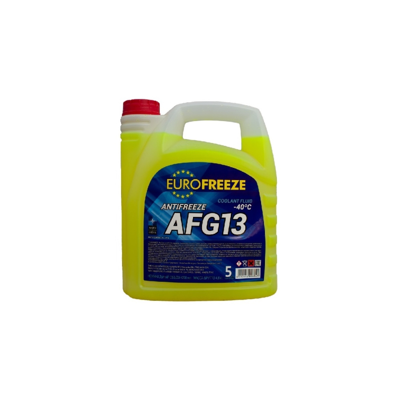 Антифриз Жёлтый (Eurofreeze AFG 13), 5кг