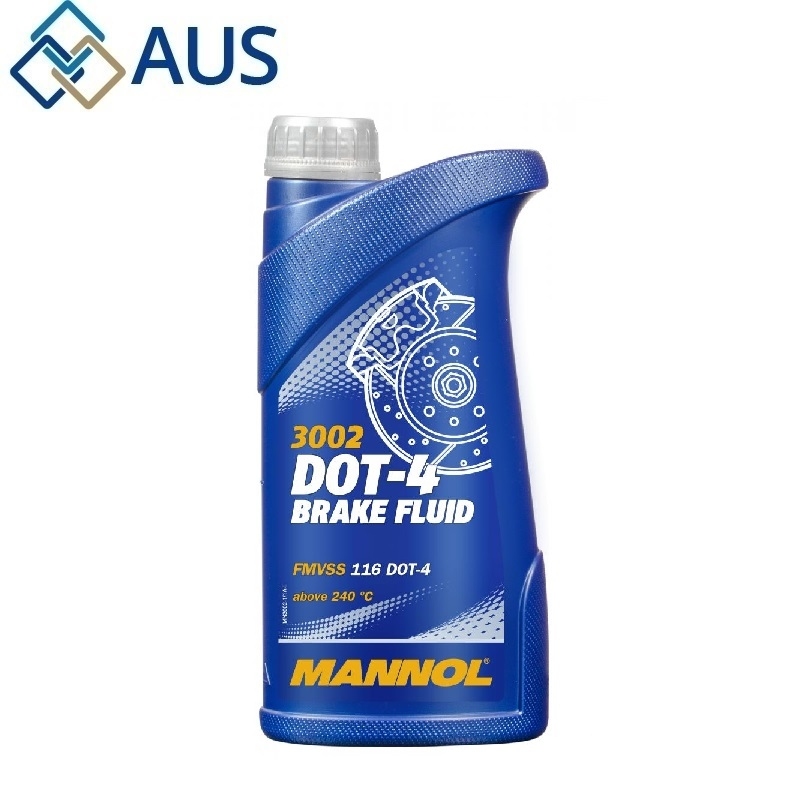 Тормозная Жидкость (Brake Fluid DOT-4 MANNOL), 455г, 3002