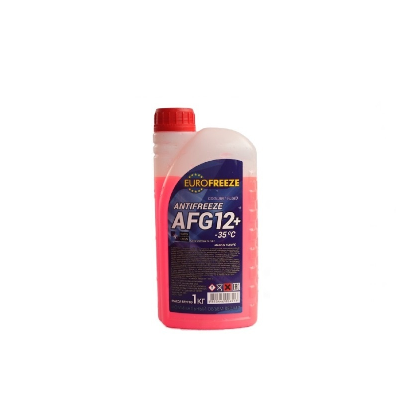 Антифриз Красный (Eurofreeze AFG 12+), 1кг
