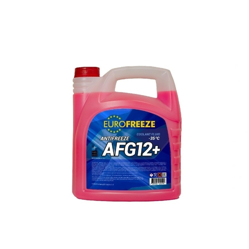 Антифриз Красный (Eurofreeze AFG 12+), 5кг