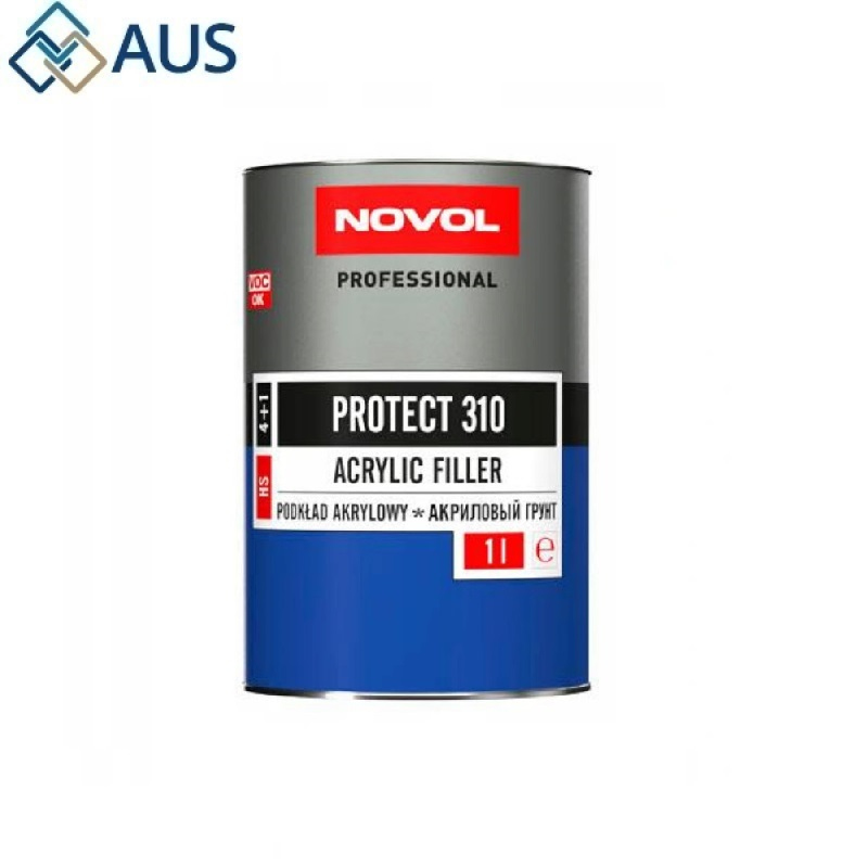 Грунт акриловый серый (HS 4+1 PROTECT 310 NOVOL) 1л