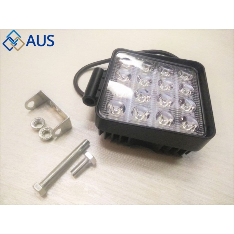 Фара дополнительная (Светодиодная LED), 16 диодов 48W (110х55х140), AE48S-16LED-55HC