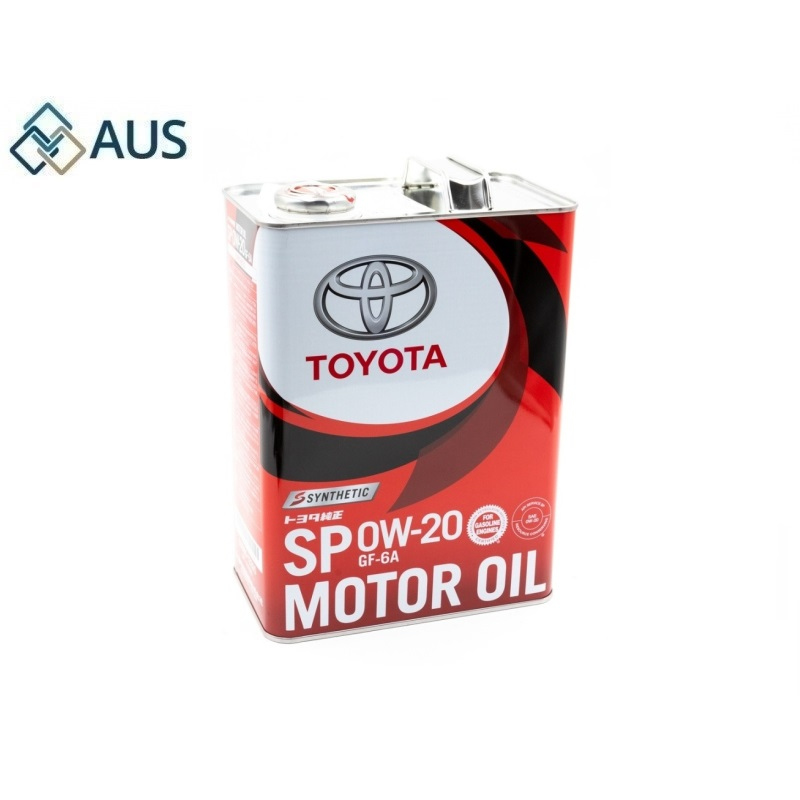 Масло Моторное Синтетическое (TOYOTA 0W-20) API SP, GF-6A 4л, 0888013205
