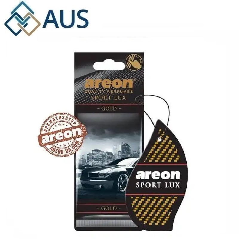 Ароматизатор Воздуха (Картон), Areon Sport Lux Gold, SL01-07607