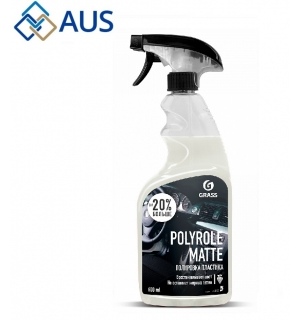 Полироль для пластика матовый виноград (Polyrole Shine Grass) 0,6л, 110394