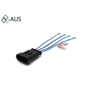 Колодка к 4 контакта (ответная часть AX308, 904936_NYD) с проводом, AX-366