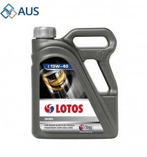 Масло моторное (Lotos Diesel SAE 15w40) 5л
