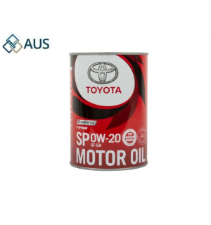 Масло Моторное Синтетическое (TOYOTA 0W-20) API SP, GF-6A 1л, 08880-13206