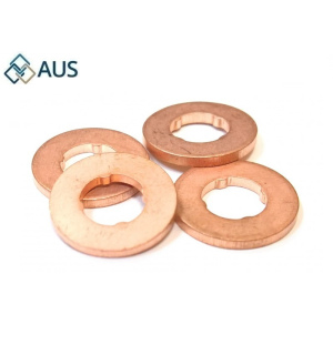 Шайба медная D=9мм под форсунку дв. ММЗ-245 Евро-3,4 МАЗ-4370, ГАЗ-3309, 245-1111142-CR