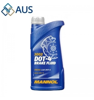 Тормозная Жидкость (Brake Fluid DOT-4 MANNOL), 455г, 3002