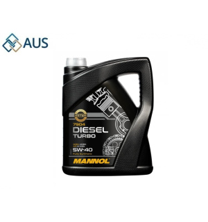 Масло Моторное Синтетическое (MANNOL Diesel Turbo SAE 5W-40 API CI-4/SN ESTER), 5л