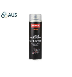 Лак Бесцветный Акриловый глянцевый (Clearcoat NOVOL), 0,5л 